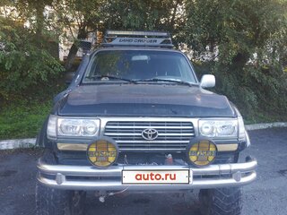 1996 Toyota Land Cruiser 80 Series Рестайлинг, зелёный, 1160000 рублей, вид 1