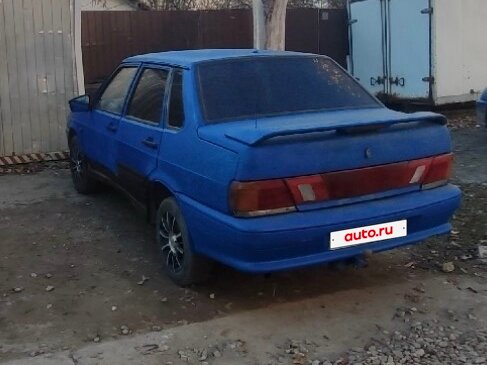 2004 Lada (ВАЗ) 2115, синий, 150000 рублей - вид 3