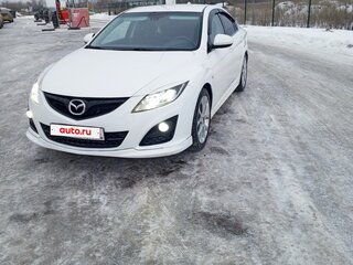 2011 Mazda 6 II (GH) Рестайлинг, белый, 830000 рублей, вид 2