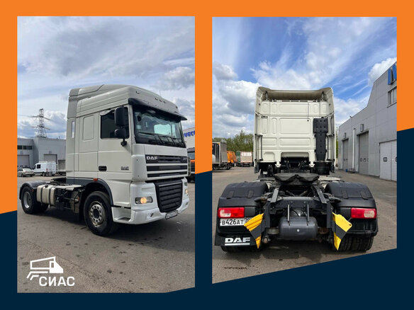 2020 DAF XF 105, белый - вид 4