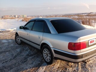 1991 Audi 100 IV (C4), серебристый, 225000 рублей, вид 2