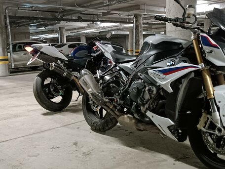 2017 BMW S 1000 R, белый, 1000000 рублей, вид 4
