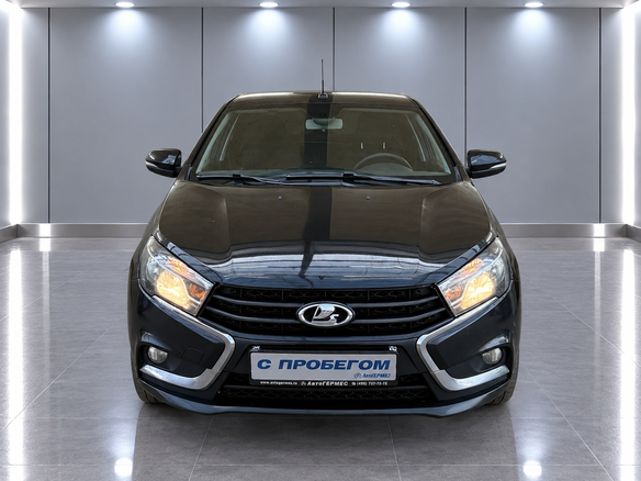 2020 Lada (ВАЗ) Vesta I, чёрный, 850000 рублей - вид 1