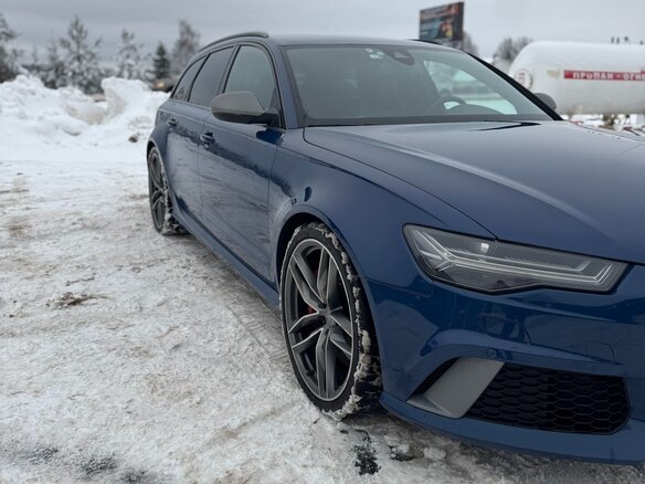2016 Audi RS 6 performance III (C7) Рестайлинг, синий, 4999999 рублей - вид 1