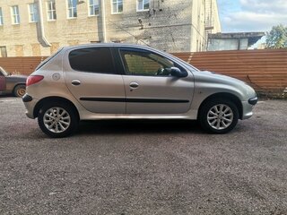 2003 Peugeot 206, серебристый, 185000 рублей, вид 5