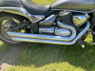 2013 Suzuki Boulevard M90, серебристый, 780000 рублей, вид 4