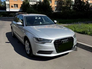 2014 Audi A6 IV (C7), серебристый, 1500000 рублей, вид 1