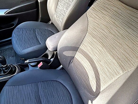2014 Hyundai Solaris I Рестайлинг, бежевый, 859000 рублей - вид 14