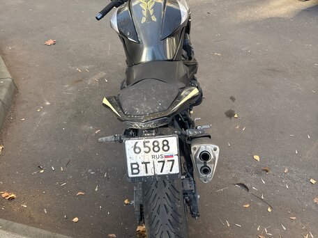 2015 Kawasaki Z 800, чёрный, 550000 рублей, вид 2