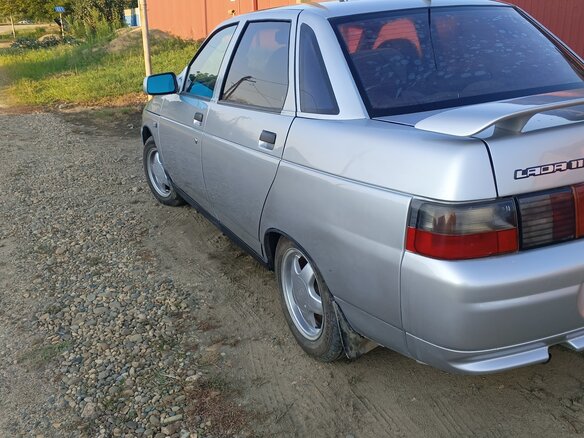 2003 Lada (ВАЗ) 2110, серебристый, 260000 рублей - вид 6