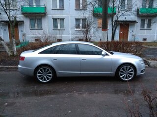 2009 Audi A6 III (C6) Рестайлинг, серебристый, 1100000 рублей, вид 3