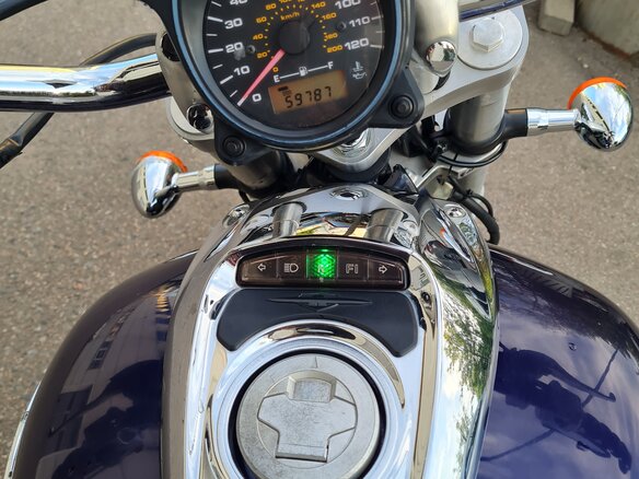 2007 Suzuki Boulevard M50, синий, 450000 рублей - вид 9