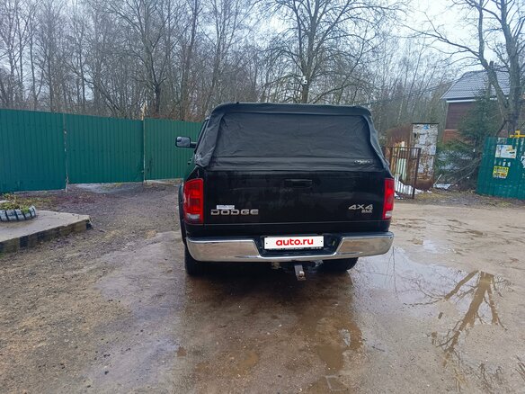 2004 Dodge RAM III (DR/DH), чёрный, 2100000 рублей - вид 6
