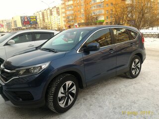 2017 Honda CR-V IV Рестайлинг, синий, 3000000 рублей, вид 2