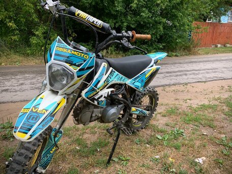 2020 Regulmoto Seven 125E, синий, 65000 рублей, вид 3