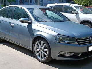 2011 Volkswagen Passat B7, голубой, 890000 рублей, вид 2