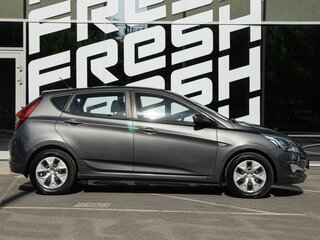 2016 Hyundai Solaris I Рестайлинг, серый, 999000 рублей, вид 5
