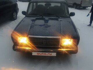 2007 Lada (ВАЗ) 2107, синий, 100000 рублей, вид 1