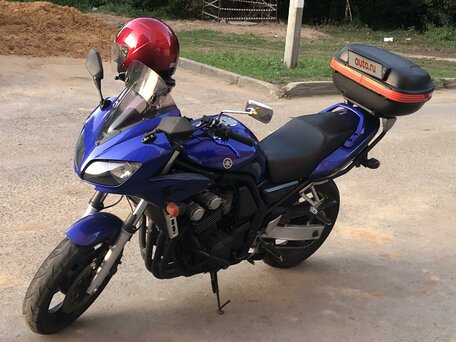 2003 Yamaha FZS600 Fazer, синий, 400000 рублей, вид 4