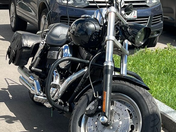 2009 Harley-Davidson Fat Bob, чёрный, 850000 рублей - вид 15