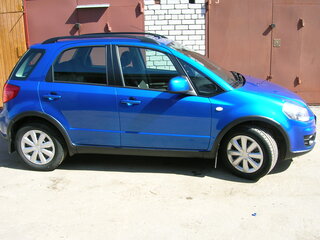2010 Suzuki SX4 I (Classic) Рестайлинг, синий, 900000 рублей, вид 3