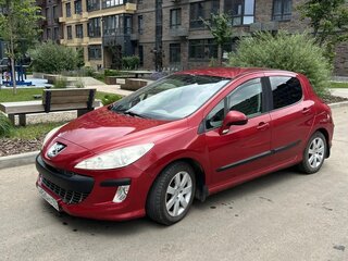 2008 Peugeot 308 I, красный, 500000 рублей, вид 1