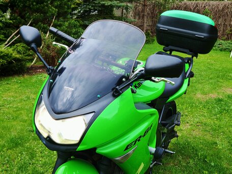 2008 Kawasaki ER-6F (Ninja 650R), зелёный, 355000 рублей, вид 3