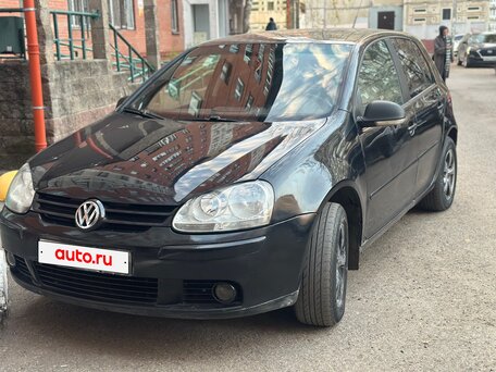 2008 Volkswagen Golf V, чёрный, 325000 рублей, вид 1