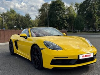 2018 Porsche Boxster GTS IV 718 (982), жёлтый, 7700000 рублей, вид 1