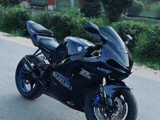 2001 Suzuki GSX-R 600, чёрный, 430000 рублей, вид 1