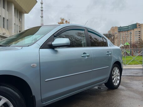 2008 Mazda 3 I (BK) Рестайлинг, голубой, 470000 рублей, вид 3