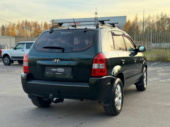 2008 Hyundai Tucson I, зелёный, 675000 рублей - вид 5