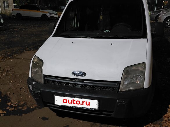 2004 Ford Transit Connect, белый, 200000 рублей