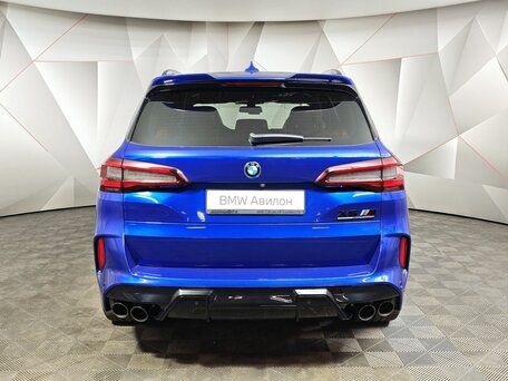 2021 BMW X5 M Competition III (F95), синий, 9000000 рублей, вид 4