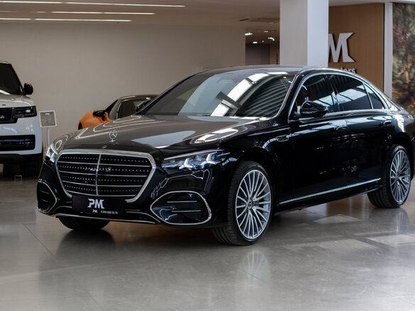 2026 Mercedes-Benz S-Класс 580 Long 4MATIC VII (W223) Рестайлинг, чёрный, 28500000 рублей - вид 2