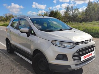 2016 Ford EcoSport II, серебристый, 915000 рублей, вид 4