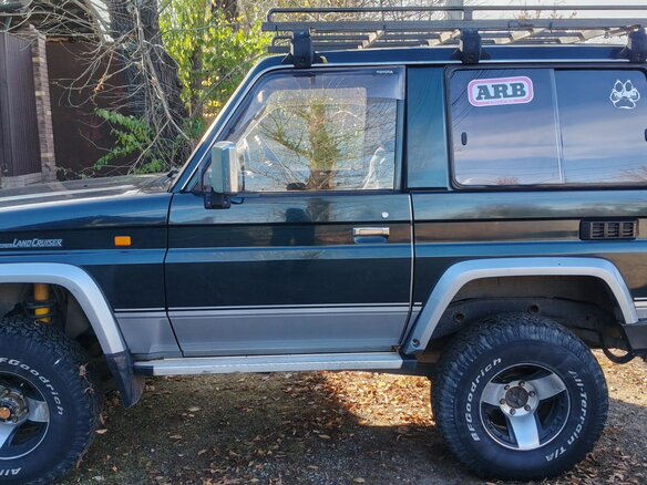 1992 Toyota Land Cruiser Prado 70 Series, зелёный, 1790000 рублей - вид 7