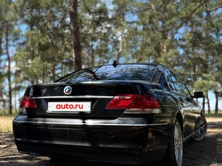 2005 BMW 7 серии 730d IV (E65/E66) Рестайлинг, чёрный, 1125000 рублей, вид 5