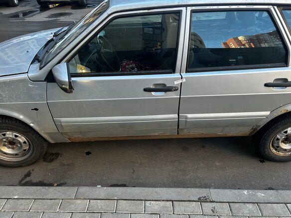 2008 Lada (ВАЗ) 2114, серебристый, 60000 рублей - вид 4