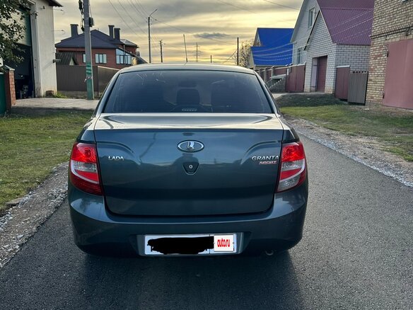 2016 Lada (ВАЗ) Granta I, серебристый, 255500 рублей - вид 8