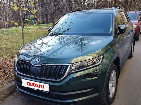 2020 Skoda Kodiaq I, зелёный, 2250000 рублей, вид 1