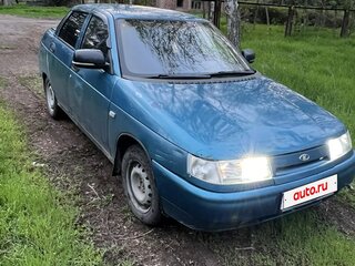 1997 Lada (ВАЗ) 2110, синий, 160000 рублей, вид 2