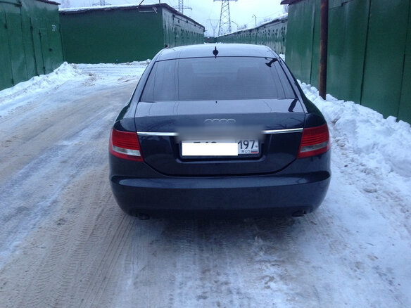 2005 Audi A6 III (C6), чёрный - вид 5
