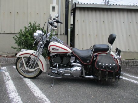 1997 Harley-Davidson Springer Softail, белый, 1257000 рублей, вид 5