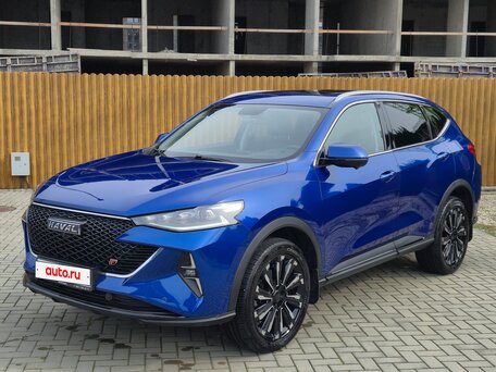 2024 Haval F7 I Рестайлинг, синий, 2400000 рублей, вид 4