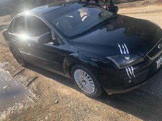 2006 Ford Focus II, чёрный, 221000 рублей, вид 2