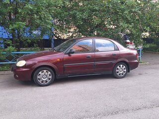 2007 Chevrolet Lanos I, пурпурный, 130000 рублей, вид 1