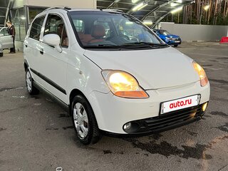 2008 Chevrolet Matiz II, белый, 185000 рублей, вид 1
