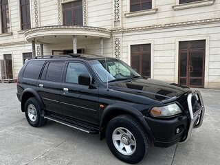 2003 Mitsubishi Pajero Sport I, чёрный, 1100000 рублей, вид 2