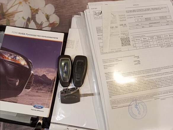 2012 Ford Kuga I, белый, 909000 рублей - вид 8